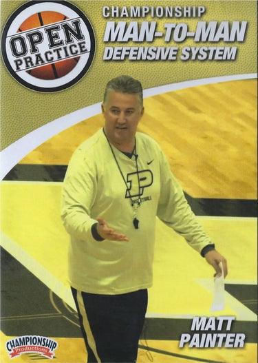 Championship Man To Man Defense by Matt Painter Instructional Basketball Coaching Video